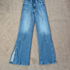MOTHER Light Blue Flare Jeans